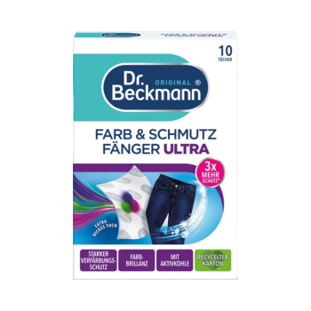 Dr. Beckmann Farb & Schmutzfänger Ultra Verfärbungsschutz, 10 Stück